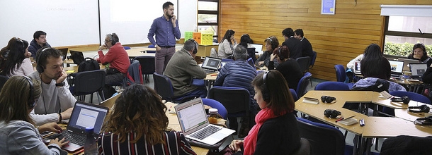 Académicos del Campus se capacitaron en el uso de la plataforma CANVAS