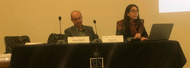 Claudia Vásquez participó en “Seminario de difusión de observación de clases. Una herramienta para acercarnos al aula”