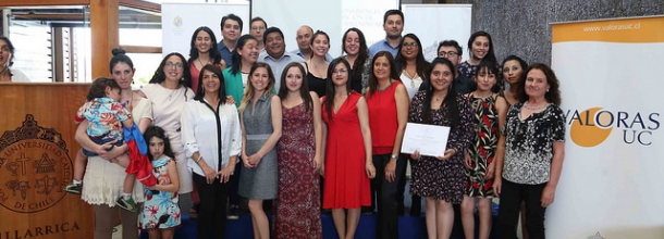 24 profesionales se graduaron del diplomado “Convivencia Escolar: Formación de Comunidades de Aprendizaje y Buen Trato"