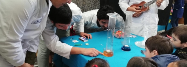 Estudiantes del Campus protagonizaron atractiva feria científica