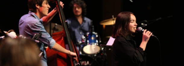 Integrantes del Ensamble Be Toc trajeron el swing y jazz a Villarrica