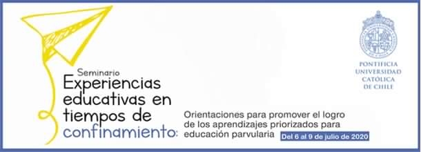 Banner sobre seminario de Experiencias Educativas