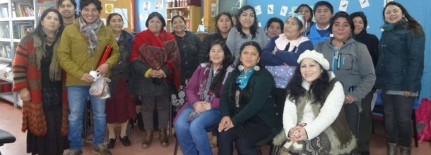 Integrantes del CIIR realizaron valiosos talleres para educadores de Tirúa