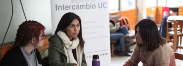 Primera Feria de Difusión de Intercambio Internacional se realizó en el campus Villarrica