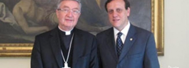 Ignacio Sánchez y Monseñor Jean Louis Bruguès