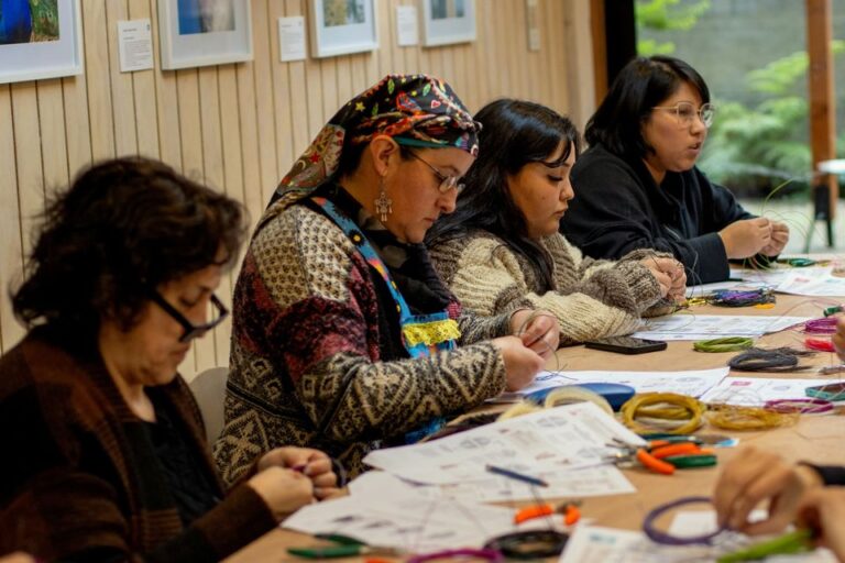 Campus Villarrica UC acoge talleres presenciales sobre artesanía textil de Vamos Brotando 2026